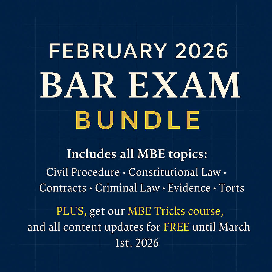 February 2026 Bar Exam